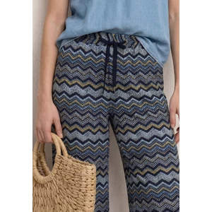 Kép 6/6 - Nadrág - EOS_Style Emee_HW_Wide Leg_AOP - 2606