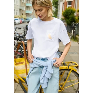 Kép 1/6 - Póló - Studio_Shirt w.small pearl lem - 2606