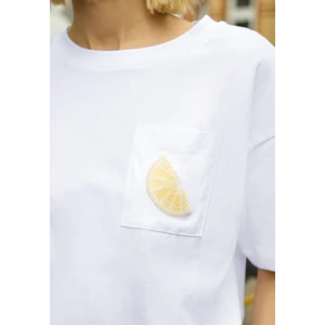 Kép 6/6 - Póló - Studio_Shirt w.small pearl lem - 2606