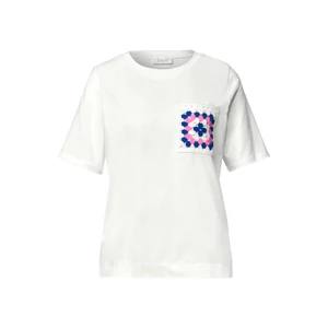 Kép 4/6 - Póló - Studio_Shirt w.colorful croche - 2606