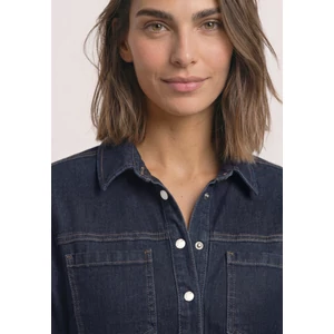 Kép 5/6 - Ruha - Style Denim Dress,rinse wash - 2608