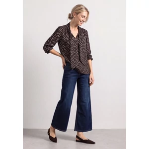 Kép 3/6 - Blúz - Printed blouse w tie detail - 2608