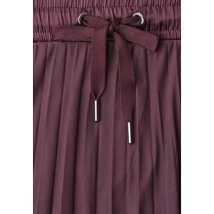Kép 5/5 - Szoknya - Mesh Plissée jog skirt_solid - 2608