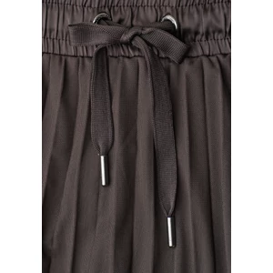 Kép 5/6 - Szoknya - Mesh Plissée jog skirt_solid - 2608