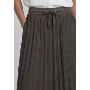 Kép 6/6 - Szoknya - Mesh Plissée jog skirt_solid - 2608