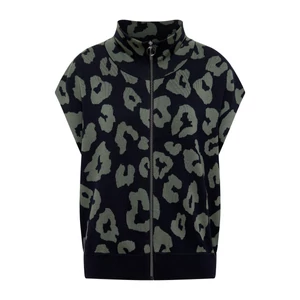 Kép 4/7 - Sweat - AOP Doubleface zip vest - 2608