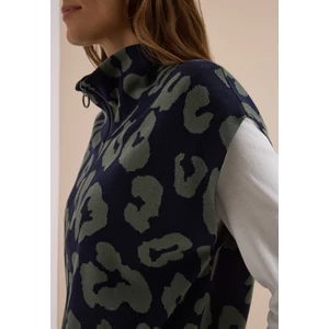 Kép 7/7 - Sweat - AOP Doubleface zip vest - 2608