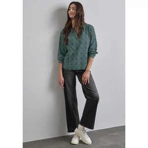 Kép 4/6 - Blúz - Splitneck tunic blouse AOP 2411