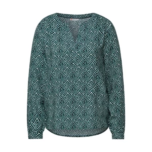 Kép 5/6 - Blúz - Splitneck tunic blouse AOP 2411
