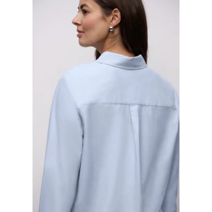 Kép 3/6 - Oxford Shirtcollar blouse w po 2511