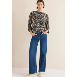 Kép 4/6 - OTLT Printed Smock Neckline Blouse 2512