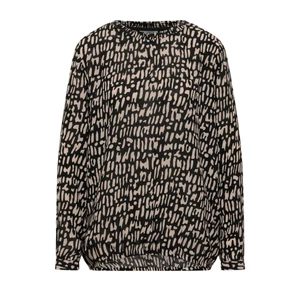 Kép 5/6 - OTLT Printed Smock Neckline Blouse 2512