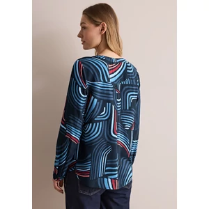 Kép 3/6 - Blúz - Multicolor Print Blouse 2501