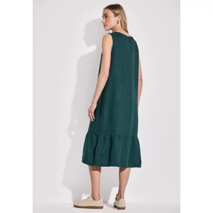 Kép 3/7 - Ruha - SOL_sleeveless Volant Dress so 2504