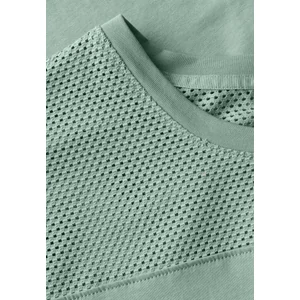 Kép 6/6 - Ing - Solid Mesh Mix T-Shirt 2504