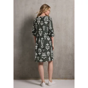 Kép 3/6 - Ruha - Bow Detail Dress_AOP 2504