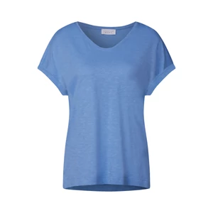 Kép 5/6 - Póló - QR_Studio_v-neck jersey slub s 2504