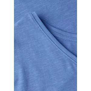 Kép 6/6 - Póló - QR_Studio_v-neck jersey slub s 2504