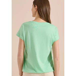 Kép 2/7 - Ing - NOS Solid Lace Shoulder T-Shir - 26FS