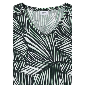 Kép 5/7 - Ing - TOS AOP Lace Shoulder T-Shirt - 26FS