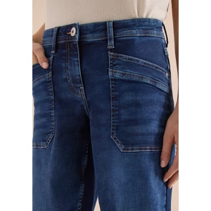 Kép 7/7 - Nadrág - Neele Shorts Mid Blue Patch Po - 2605
