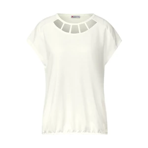 Kép 5/6 - Ing - linen look shirt w.cut out nec 2505