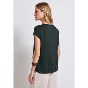 Kép 3/6 - Ing - linen look shirt w.cut out nec 2505