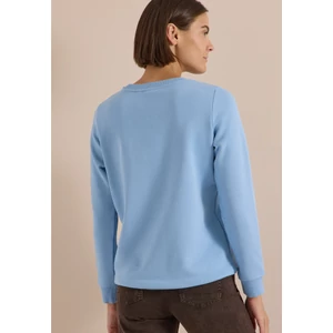 Kép 2/7 - Pulóver - Solid Sweatshirt w.embroidery - 2608