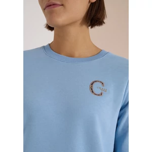 Kép 7/7 - Pulóver - Solid Sweatshirt w.embroidery - 2608