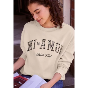 Kép 1/6 - Pulóver - Studio Loose Fit Crewneck w. P - 2608