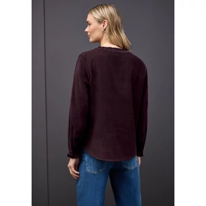 Kép 3/6 - Blúz - Corduroy splitneck tunic blous 2510 WS02