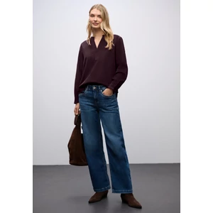 Kép 4/6 - Blúz - Corduroy splitneck tunic blous 2510 WS02