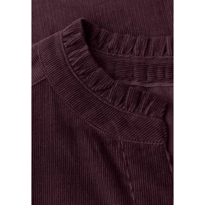 Kép 6/6 - Blúz - Corduroy splitneck tunic blous 2510 WS02