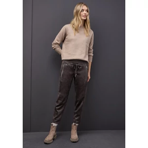 Kép 1/6 - OTLT Nadrág - EOS_Style Bonny zip_velour 2510 WS02