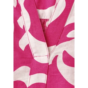 Kép 5/6 - Blúz - SOL_Splitneck tunic blouse AOP - 2604