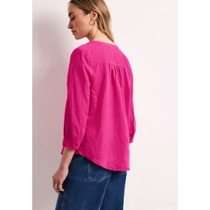 Kép 2/6 - Blúz - SOL_Splitneck tunic blouse UNI - 2604