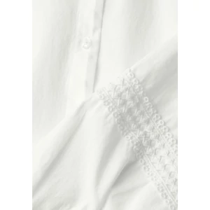 Kép 5/6 - Blúz - Shirtcollar blouse w crochet t - 2604