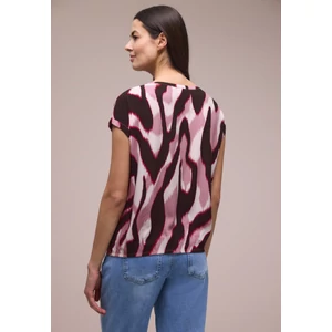 Kép 2/7 - Blúz - Roundneck shirtblouse w tape d - 2604