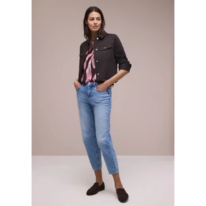 Kép 7/7 - Blúz - Roundneck shirtblouse w tape d - 2604