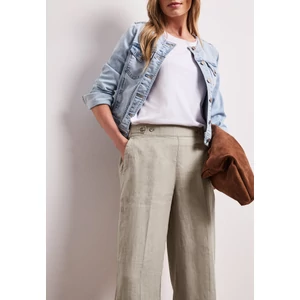 Kép 7/7 - Nadrág - SOL_Wide Leg Buttons HW - 2604