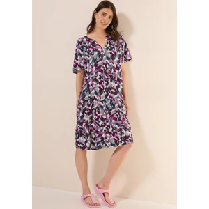Kép 4/6 - Ruha - TOS Print Viscose Crepe Dress 2504