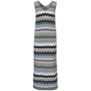 Kép 3/5 - Ruha - multicolor zig-zag dress - 2605