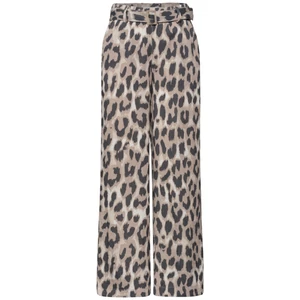 Kép 4/6 - Nadrág - Wide Leg Belt AOP LEO HW - 2605
