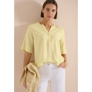Kép 1/7 - Blúz - Solid Splitneck Blouse - 2605