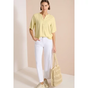 Kép 3/7 - Blúz - Solid Splitneck Blouse - 2605