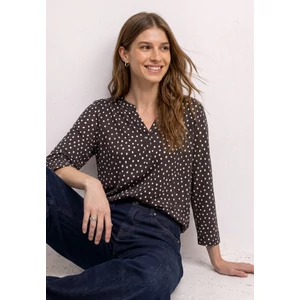 Kép 1/6 - Ing - printed jersey shirt w.split n - 2608