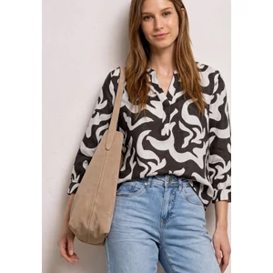 Kép 3/6 - Blúz - SOL_Splitneck tunic blouse AOP - 2604