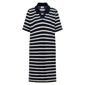 Kép 4/7 - Ruha - Summer Ajour Stripe Dress - 2604