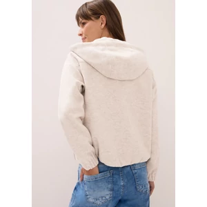 Kép 3/6 - Blézer és dzseki indoor - Fake Wool Blouson w. Hoodie 2507