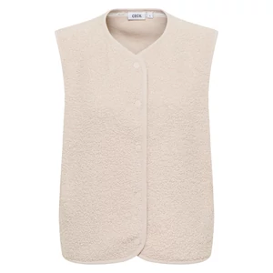 Kép 5/6 - Mellény - TOS Curly Fake Wool Vest 2507